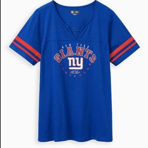 Classic Fit Football Tee - NFL New York Giants Blue(New w/o Tags)